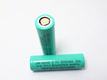 China Elektronische Sigaret 18650 Ionen de Batterij3.7v 3000mAh Hoge Macht van Li 1000 Keer het Leven leverancier